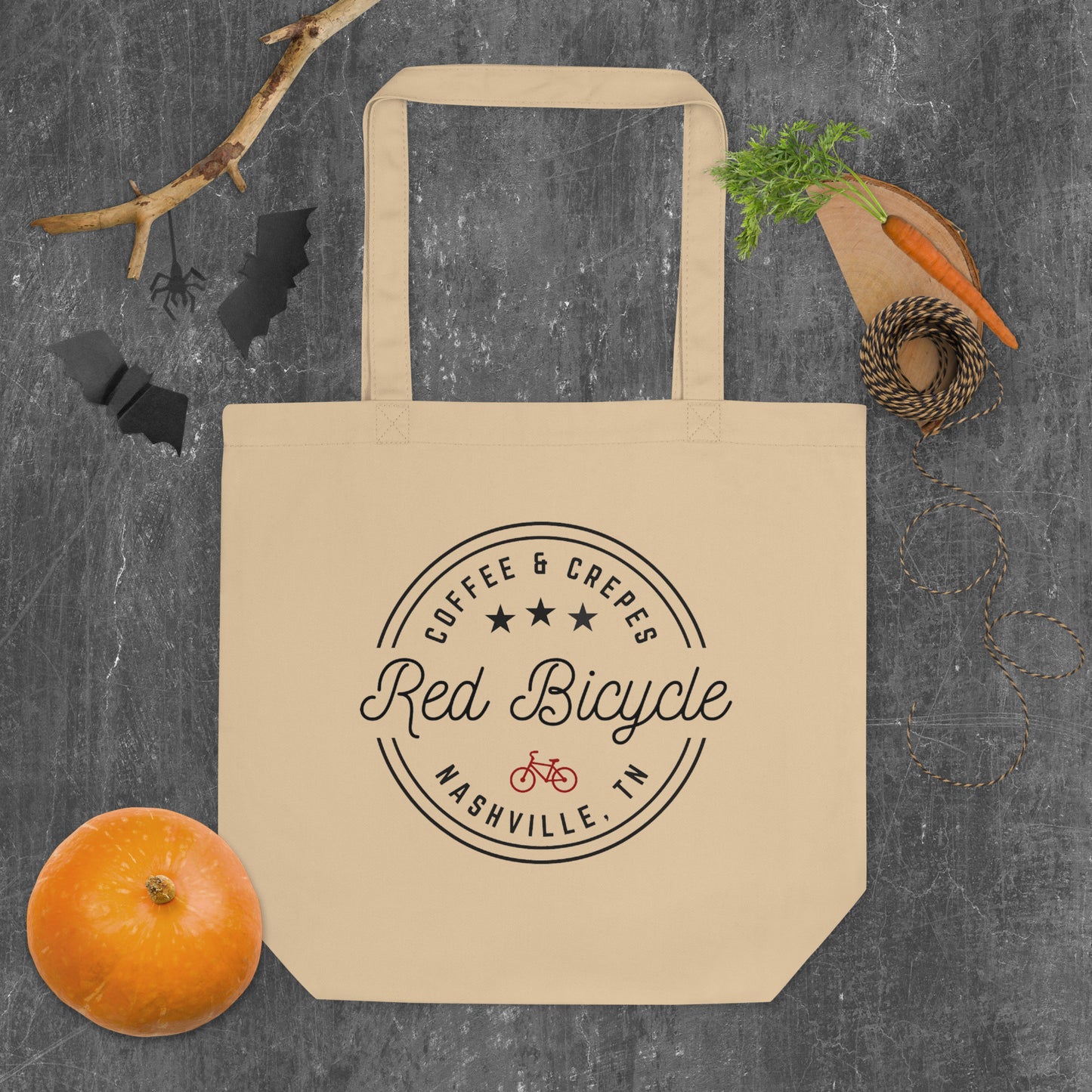 Red Bicycle Eco Tote Bag