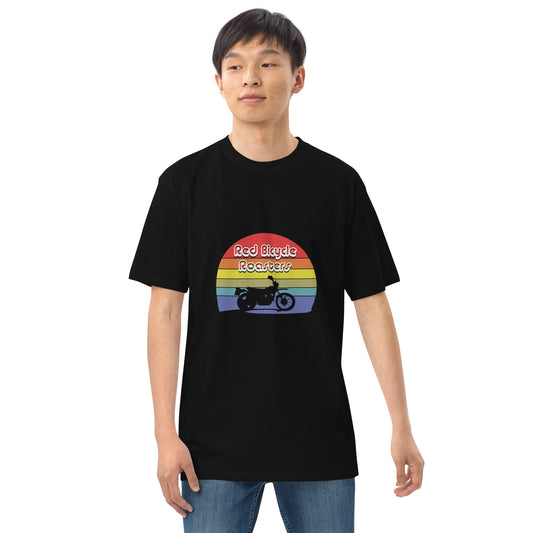Red Bicycle Motorcycle T Shirt